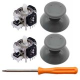 Xbox 360 Analog Motor Topuz T8 Tornavida Tamir Set 2+2 Gri Xbox 360 Kol Tamir Yedek Parça