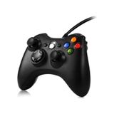 Xbox 360 Gamepad Joystick Kablolu Oyun Kolu Pc-360 Uyumlu Siyah