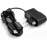 Xbox 360 Kinect Sensor System Için Adaptör Kinect USB Ac Adaptör Güç Kaynağı Kablosu - Siyah