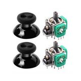 Xbox One Analog Motor Topuz Seti 2+2 One - One S/X - Series S/X Uyumlu Siyah Yeşil