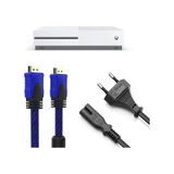 Xbox One S Güç Kablosu Hdmi Örgülü Kablo Set Xbox Aksesuar