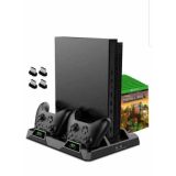Xbox One Stand Fanlı Şarj Göstergeli Bataryalı Dock Xbox One X S