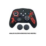 Xbox Series S/Seris X 9.Nesil Uyumlu Desenli Oyuncu Kolu Silikon Kılıf +Analog Silikon