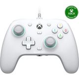 Xbox Series X|s, Xbox One ve Windows 10/11 Için G7 Se Kablolu Oyun Kumandası, Hall Efektli Joysticks/hall Trigger, 3,5 mm Ses Jakı (Beyaz) - (ClearEyelets)Black-RadiantOrchid