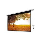 Xbright BE-240 240X200 cm Cam Tozlu Motorlu Uzaktan Kumandalı Projeksiyon Perdesi - Çok Renkli - Siyah - Plastik