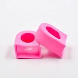 Xbyc 0056 Bisiklet Aynakol Pedal Kolu Koruyucu Silikon Pvc Koruyucu Pembe