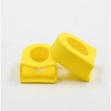 Xbyc 0056 Bisiklet Aynakol Pedal Kolu Koruyucu Silikon Pvc Koruyucu Sari