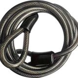 Xbyc 4502K Güçlü Çelik Kablo Halat Kilit 8 X 1200 Mm Motosiklet Bisiklet Kilidi