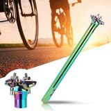 Xbyc 676 Düz 27.2Mm X 350Mm Sele Borusu Bisiklet Koltuk Borusu Alüminyum Rainbow