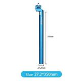 Xbyc 679 Wake Sele Borusu 27.2Mm Çap X 35Cm Uzunluk Hafif Renkli Bisiklet Koltuk Borusu Mavi Renk