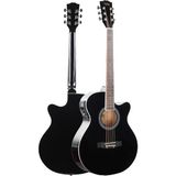 XC-300XBK-AMP Profesyonel Amfili Siyah Elektro Akustik Gitar