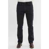 XCEDY Yüksek Bel Regular Fit Esnek Dokuma Denim Kot Pantolon C356 Erkek Dar Paça - 30 - 32 - Antrasit