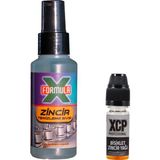 XCP Bisiklet Zincir Yağı 10ML + 100ML Zincir Temizleme Sıvısı