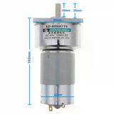 Xd-60Ga775 Dc Motor 24V 30Rpm 35W 40Kg.cm Yüksek Tork Kuvvet Metal Dişli Redüktörlü Robot Cnc Makine Otomasyon Tekne Araba Elektrikli Bisiklet