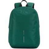 XD Design Bobby Soft Usb Şarj Girişli Suya Dayanıklı Hırsızlık Önleyici Tasarımlı Körüklü Koyu Yeşil Laptop Sırt Çantası
