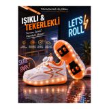 Xdeep Flash Roll Işıklı Çocuk Paten Ayakkabısı