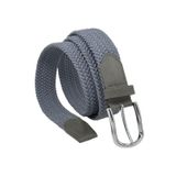 Xdeonss Antrasit Füme Elastik Esnek Unisex 3.5 cm.lik Spor Örgü Kemer - 8500-17