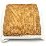xdeonss Doğal Jüt Ip Eldiven Tipi Kare Banyo Lifi 16X20 Cm Kokusuz Arındırıcı Etki - Standart