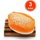 xdeonss Kabak Lifli El Yapımı Doğal Ballı Keçi Sütü Sabunu 120 G x 3 Adet