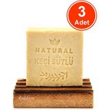 xdeonss Keçi Sütü Sabunu El Yapımı Doğal 120 G x 3 Adet