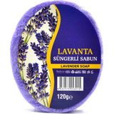 Xdeonss Lavanta Özlü Süngerli Sabun Banyo Duş Sabunu 120 G