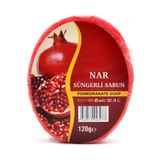 Xdeonss Nar Özlü Süngerli Sabun Banyo Duş Sabunu 120 G