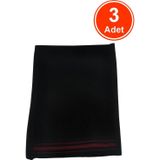 xdeonss Siyah Krep Banyo Hamam Kesesi Peeling Eldiveni 17X27 cm x 3 Adet
