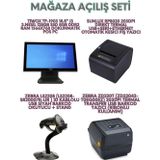 Xemu Mağaza Açılış Seti TİWOX Bilgisayar ZEBRA Barkod Yazıcı ZEBRA Barkod Okuyucu SUNLUX Fiş Yazıcı.