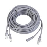 Xenocam CCTV Güvenlik Kameraları için 15 m Ethernet Kablosu Cat5e Ağ LAN/Güç Uzatma Kablosu