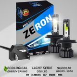 Xenon H4 Led Araba Far Ampül Xenon Led Uzun Kısa Şimşek Etkili Pro Seri Slim Kasa