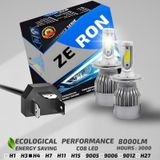 Xenon H4 Led Araba Far Ampül Xenon Led Uzun Kısa Şimşek Etkili