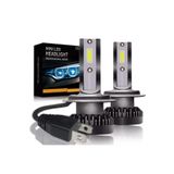 Xenon Mini Zenon H7 Led 2 Adet Şimşek Etkili Led Zenon 8000 Lümen 38 W Süper Güçlü Beyaz Işık