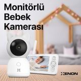Xenon Smart Akıllı Bebek Kamerası Dijital Monitörlü 5" LCD