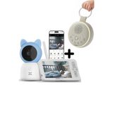 Xenon Smart Akıllı Bebek Kamerası ve Beyaz Gürültü Uyku Arkadaşı Seti Şarjlı Monitörlü Gece Görüşlü 25 Sesli Işıklı