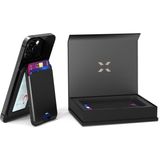 Xenon Smart Akıllı Deri Cüzdan Takip Edilebilir Manyetik Kartlık Ekstra Güçlü Mıktanıs ile Tam Kenetlenme ve Sağlam Tutuş iPhone Magsafe Uyumlu X6608 - Ahşap - Bej