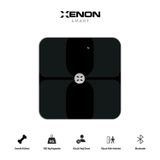 Xenon Smart Akıllı Dijital Tartı Baskül Yağ Su Kas Vücut Kitle Endeksi Kilo Ölçer Tartı Bluetooth Bağlantılı