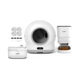 Xenon Smart Akıllı Kameralı Kedi Tuvaleti, Mama Kabı Ve Su Pınarı 4'lü Pet Ürünleri Seti dummy-290171115-429