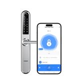 Xenon Smart Akıllı Kapı Kilidi Mobil App Parmak Izi Şifre Rfıd Wi-fi Google Home & Alexa Kontrollü Kilit X8057