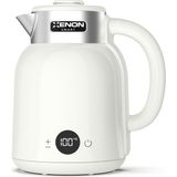 Xenon Smart Akıllı Kettle Paslanmaz Çelik Çift Katmanlı Led Ekranlı Hızlı Kaynatma Akım Korumalı Su Isıtıcı 1.5 Lt X7101 - Krem