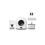 Xenon Smart Akıllı Otomatik Kameralı Kedi Tuvaleti 4 lt Mama Kabı Akıllı Kablosuz Su Pınarı 4'lü Pet Seti