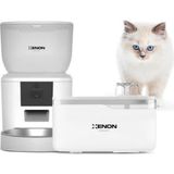Xenon Smart Akıllı Otomatik Kedi Köpek Mama Kabı Programlanabilir Besleme Kasesi ve Su Pınarı - Çok Renkli