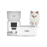 Xenon Smart Akıllı Otomatik Kedi Köpek Mama Kabı Programlanabilir Besleme Kasesi ve Su Pınarı Sebili 2'li Pet Ürünleri Evcil Hayvan Başlangıç Seti