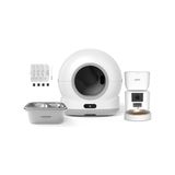 Xenon Smart Akıllı Otomatik Kedi Tuvaleti (Kamerasız) Hareket Algılamalı Köpek Mama Kabı (Kameralı) Çelik Su Pınarı ve Filtre (4 Adet) Evcil Hayvan 4'lü Pet Ürünleri Başlangıç Seti