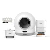 Xenon Smart Akıllı Otomatik Kedi Tuvaleti (Kamerasız) Köpek Mama Kabı (Kamerasız) Şarjlı Su Pınarı Sebili ve Filtre (4 Adet) Evcil Hayvan 4'lü Pet Ürünleri Başlangıç Seti