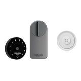 Xenon Smart Akıllı Otomatik Motorlu Kapı Kilidi Parmak İzi Şifreli Wi-Fi Mobil Uygulama Kontrol Uzaktan Kilitleme Mekanik Anahtarsız Kilit ve Zigbee Akıllı Ağ Geçidi Tuya Uyumlu Gateway Güvenlik Seti