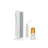 Xenon Smart Akıllı Turbo Fanlı Isıtıcı İç Mekan Wi-Fi Isıtma Cihazı Mobil Uygulama Denetimli Ultra Sessiz PTC Seramik Space Heater Çoklu Priz ve Taşınabilir Hoparlör Lamba Seti