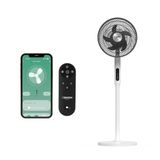 Xenon Smart Akıllı Vantilatör | 60W Mobil Kontrol Wifi Kumandalı 3 Kademeli Sessiz Ayaklı Vantilatör X7430