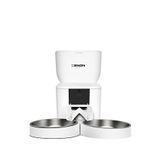 Xenon Smart Çift Kaseli Akıllı Kedi Mama Kabı - Beyaz