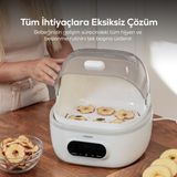 Xenon Smart Çok Fonksiyonlu Biberon Sterilizatörü ve Kurutucu – Buharlı, Mama Isıtıcılı, Wi-Fi Akıllı Kontrol (X1001) - Beyaz