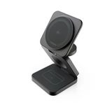 Xenon Smart Kablosuz Şarj Standı | 3 in 1, 15W, MagSafe, iPhone, AirPods Uyumlu, Hızlı Şarj İstasyonu (X6402)